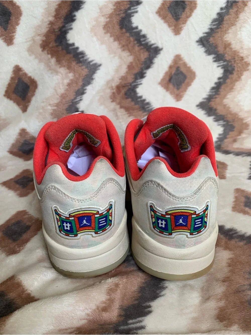 Air Jordan 5 Retro Low Chinese New Year CNY DD2240-100 Sail US Size 12 Men